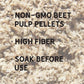New Country Organics | Beet Pellets | Beet Pulp for Horses | Higher Fibre and Non-GMO | 40 lbs