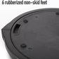 Bosu Balance Ball Exercise Trainer, Home Gym Equipment w/ Guided Workouts & Pump, 26", Blue - Inflatable Fitness Platform for Strength Training, Standing, Balancing, and Core Workout