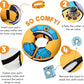 BENCMATE Inflatable Dog Cone Collar Alternative, Soft Dog Cone for Small Medium Large Dogs and Cats, Neck Recovery ECollar Donut Collar After Surgery (Medium+, Police Officer)