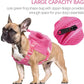 IDOMIK Dog Backpack Harness, No-Pull Dog Backpack with D-Ring for Small Medium Dogs, Cute Self Carrier Backpack for Dogs to Wear, Adjustable Dog Harness Backpack for Traveling Camping Hiking,Pig,XS