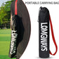FDLS Baseball Batting tee for Adults and Youth Teens, Portable Tripod Stand Base Tee Easy Adjustable Height 27 to 46 inches for Hitting Training Practice, with Carrying Bag