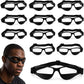 Liberty Imports 12 Pack Basketball Dribbling Goggles Adjustable Sport Training Glasses Aid for Team Training Aid Basketball Equipment Safety Specs for Adult Teenagers Youth