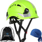 Safety Helmet Hard Hat, ANSI Z89.1 Approved Lightweight Vented Work Helmet, 6-Point Adjustable Ratchet Suspension Hardhat Ideal for Industrial and Construction