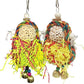 Parakeet Toys,Natural Sola Balls and Shredding Hanging Chewing Toy,2 PCS Small and Medium-Sized Parrot Toys, Bird Toys for Parrots,Cockatiels,Conures,Lovebird,Christmas Birds Toy
