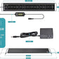 hygger Auto On Off LED Aquarium Light, Full Spectrum Fish Tank Light with LCD Monitor, 24/7 Lighting Cycle, 7 Colors, Adjustable Timer, IP68 Waterproof, 3 Modes for 36"-42" Freshwater Planted Tank