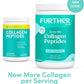 Further Food Unflavored Collagen Peptides Powder, Grass-Fed Pasture-Raised Hydrolyzed Type 1 & 3 Protein, Gut Health + Joint, Hair, Skin, Nails, Paleo Keto Sugar-Free 9.88 oz