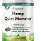 NaturVet Quiet Moments Plus Hemp Calming Aid Soft Chews for Dogs, Count of 60, 60 CT