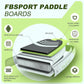 FBSPORT 11' Premium Stand Up Paddle Board, Yoga Board with Durable SUP Accessories & Carry Bag | Wide Stance, Surf Control, Non-Slip Deck, Leash, Paddle and Pump for Youth & Adult