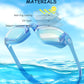 Kids Swim Goggles, Swimming Goggles for Kids Toddlers 3-14 with Swim Cap, Nose Clip, Nose Bridge, Ear Plugs