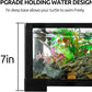 REPTIZOO 67 Gallon Large Turtle Tank Aquarium, 48"×18"×18" Tortoise Habitat Water-Land Ecological Turtle Tank with Drainage System Aquatic Aquarium
