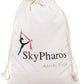 5.5 Yards Aerial Silks Yoga Swing Set - Aerial Yoga Hammock Kit Anti-Gravity Flying for Fitness, Low/Non Stretch Nylon Tricot Fabric Hardware Included for Dance