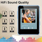 32GB MP3 Player with Bluetooth, 1.8 inch Screen, with FM Radio, Recorder, Portable Sport HiFi Music Player Up to 512GB, Blue