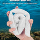 W WSTOO Adults Diving Snorkel Breathing Tube Silicone Flexible Foldable Snorkel Anti-Drop for Freediving Swim Training,Diving and Scuba Diving,Easy to Carry for Travel