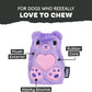 Barkbox Bear Hugger Dog Toy for Aggressive Chewers | 2-in-1 Plush & Rubber Treat-Dispensing Toy for Small Dogs | Puppy Teething Toys & Dog Toys to Keep Them Busy