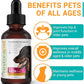 RestoraPet 4-Pack Dog & Cat Bacon Liquid Multivitamin | Dog Arthritis Pain Relief | Hip & Joint Vitamins for Dogs - Anti Inflammatory Supplement for Dogs & Cats | Organic & Non-GMO, Vet Approved