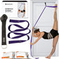 Stretching Strap With Door Anchor - Stretching Equipment to Improve Legs Flexibility - Splits Trainer For Home Ideal In Ballet, Dance, Cheerleading, Taekwondo, Yoga, Pole Dancing & Gymnastics