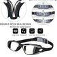 Swim Goggles Swimming Goggles No Leaking with Nose Clip, Earplugs, Swim Cap and Case for Men Women