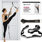 10-Loop Yoga Strap with Door Anchor – Stretch Strap for Flexibility, Deep Stretching, and Improved Balance – Perfect Yoga Accessory for All Fitness Levels