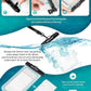 Hiearcool Universal Waterproof Phone Pouch,IPX8 Cell Phone Waterproof Case Up to 8.3" for iPhone 17 16 15 14 13 Pro Max,Beach Essentials Vacation Must Haves-Clear&Bright Red-2Pack