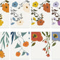 2025-2026 Calendar, Cabbrix Wall Calendar 2025, 18 Months Calendar Runs From July 2025 - December 2026, 15" x 12", Twin-Wire Binding, Hanging Hook, Floral Design
