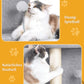 14in Cat Tree Tower with 20 * 16.5in Perch Bed and Washable Top for Large Adult Cats, Condo and Scratching Post for Indoor Kitten Pet, Light Gray