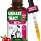 Сat Urinary Tract Infection Treatment with Cranberry – Dog UTI Treatment to Care for Bladder – Cat UTI Treatment for Kidneys – Preventive Support for Renal Health in Drops – 2 Oz