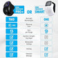 FORTHiQ Knee Massager Pro+ with Heat, Red Light and Vibration, 6-in-1, Dual-Wavelength - Cordless, Portable, Adjustable Straps, Easy to Use, Saves Your Settings