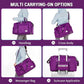 FIORETTO Women's Gym Duffle Bag with Shoes Compartment, 37L Capacity, Ideal for Travel, Gym, Sports, Duffel, Weekender