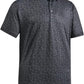 DEOLAX Mens Polo Shirts Fashion Print Mens Golf Shirt Dry Fit Mens Golf Polo Short Sleeve Quick Dry Funny Golf Shirt for Men