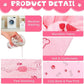 Chumia 4 Pcs Dog Towels for Drying Dog Puppy Bulk Microfiber Absorbent Paw Towel Pet Bathing Supplies Quick Drying for Medium Cats Pets Shower(24 x 40 Inch,Pink)