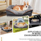JOYELF Large Memory Foam Dog Bed, Orthopedic Dog Bed & Sofa with Removable Washable Cover and Squeaker Toy as Gift