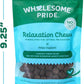 Wholesome Pride Calming Supplement for Dogs - 90 Soft Chews - Natural Anxiety Relief, Separation & Noise Stress Support with Herbal Ingredients, No Melatonin, Non-Drowsy
