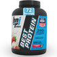 BPI Sports Best Protein – 100% Whey Protein Powder – Muscle Growth, Recovery, Meal Replacement – No Maltodextrin, No Fillers, Gluten Free – for Men & Women | Strawberries and Cream – 5.2 Pounds