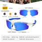 Polarized Sports Sunglasses for Men Women,UV400 Protection Sunglass for Running Cycling Fishing Hiking TR90