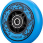 8-Pack Inline Skate Replacement Wheels 85A Outdoor Asphalt Formula Roller Blades Wheels Indoor Roller Blades Wheels with Bearings ABEC-9 & Floating Spacers