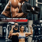 Adjustable Dumbbell Set of 2 Anti-Slip Handle 5 Different Free Weights Per Dumbbell for Men Women Home Workout Gym