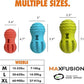 Max Fusion with Nike Grind, Dog Chew Toy, Arlee Weeble Treat Dispensing Toy for Dogs, Durable & Interactive for Pets, M
