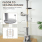 Made4Pets Floor to Ceiling Cat Tree 93-106'',Tall Cat Tower 5 Tiers,Adjustable Height, Stable Cat Tree Tower with Scratching Posts, Fluffy Condo, Hammock and Ball Toy for Indoor Cats/Kitten, Gray
