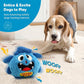 Petbobi Interactive Dog Toys for Boredom - Moving Dog Toy for Stimulating Play, Pet Plush Squeaky Ball for Small Medium Breeds with 4 Batteries, Blue