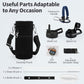 40 oz Insulated Water Bottle with Straw (Cold for 48 Hrs), Stainless Steel Triple Wall Vacuum Sports Water Jug, Leakproof Hydro Cup Flask with Paracord Handle & Straw Spout Lids & DIY Stickers