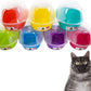Covered Litter Box, Jumbo Hooded Cat Litter Box Holds Up to Two Small Cats Simultaneously,Extra Large Purple by Petphabet
