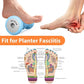BESKAR Foot Massager Roller for Plantar Fasciitis Relief, Portable Feet Roller to Deep Tissue Muscle Massage, Foot Arch and Heel Pain, Reflexology Tool