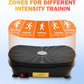 ALSO GO Vibration Plate Exercise Machine, Vibration Platform Machine for Lymphatic Drainage, 9 Preset Auto Mode & 99-Level Board for Weight Loss Shaping, with Resistance Bands, 330lbs Capacity
