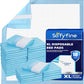 Bed Pads with Adhesive Strip 30"x36" Thicken Elderly Adults Incontinence Underpads Disposable,Heavy Duty Absorbent Chucks Waterproof,XL Extra Large Puppy Pee Training Pad[10 Pads]