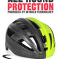 VICTGOAL Bike Helmet for Men Women with Led Light Detachable Magnetic Goggles Removable Sun Visor Mountain & Road Bicycle Helmets Adjustable Size Adult Cycling Helmets