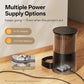 Automatic Cat Feeder WiFi- 5Ghz Cat Food Dispenser with APP Remote Control- Auto Pet Feeder for Small Dog Indoor- Easy to Set Up and Clean- Dual Power with Desiccant Bag Keep Fresh