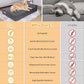 Orthopedic Dog Beds for Large Dogs, 7" Memory Foam Dog Beds with Waterproof Liner, Chew Proof Microsuede Cover, Removable and Washable, Nonskid Bottom, 48"x30" L Grey