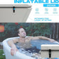Inflatable Ice Bath Tub for Athletes - Slanted-Edge Cold Plunge Tub Compatible Water Chiller, Insulated Lid, EVA Groundsheet, Backpack, 120 Gallon, 61" L x 31.5" W x 24.8" H
