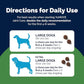 YuMOVE Hip & Joint Supplement for Dogs - with Glucosamine Chondroiton, Green Lipped Mussel, Hyaluronic Acid, and Omega 3 Joint Supplement for Stiffness and Mobility 60 Chews (Large/XL Dogs)