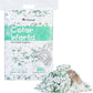 Niteangel Aspen Shaving Hamster Beddings for Syrian Dwarf Hamster Gerbil Mice Degu Rat Rabbit Bunny Guinea Pig Chinchilla Hedgehog or Other Small Pets (36L - White/Green Paper Bedding)
